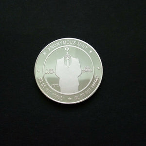 1x Coin Anonymous Mint Commemorative Collectible Coin